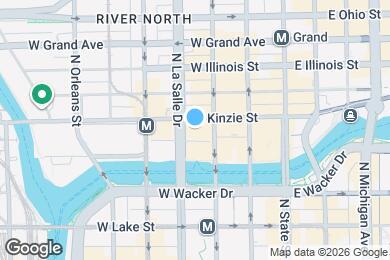 Map image of the property - 345 N La Salle Dr