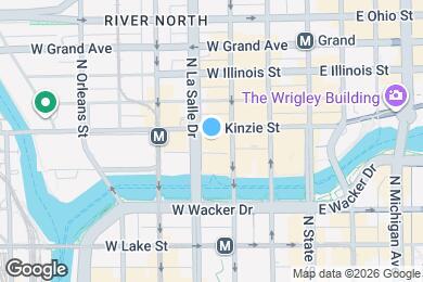 Map image of the property - 345 N LaSalle St