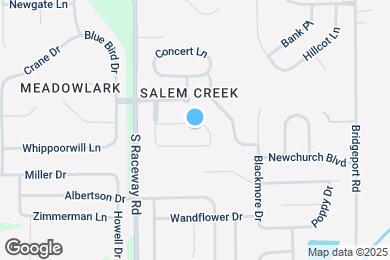 Map image of the property - 9135 Allegro Dr