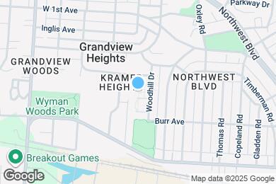 Map image of the property - 939 Woodhill Dr