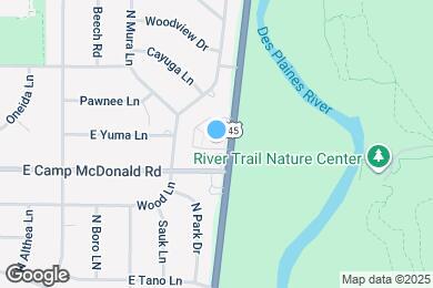 Map image of the property - 1514 N River West Ct