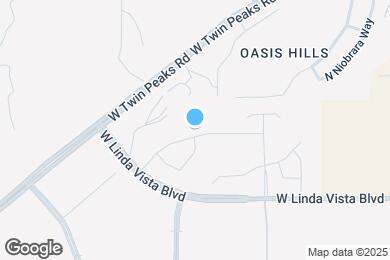 Map image of the property - 6240 W Calle Bilboa