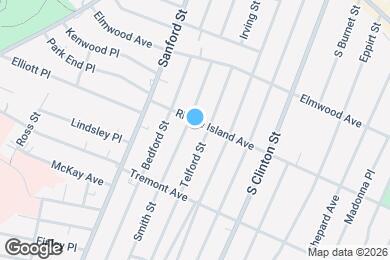 Map image of the property - 275 Rhode Island Ave