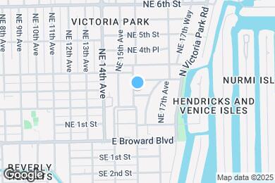 Map image of the property - 220 NE 16th Ave