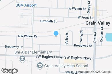 Map image of the property - 505 NW Willow Dr