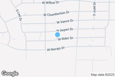 Map image of the property - 736 W Rider Dr