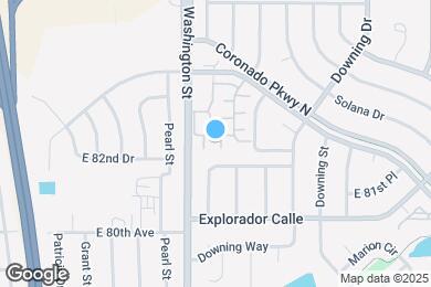 Map image of the property - 8128 Washington St