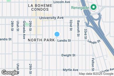 Map image of the property - 3675 31st St