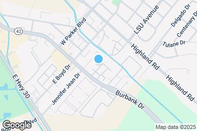 Map image of the property - 4441 Burbank Dr