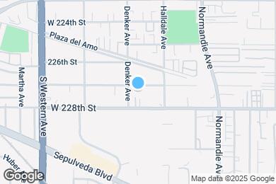 Map image of the property - 1444 W 227th St