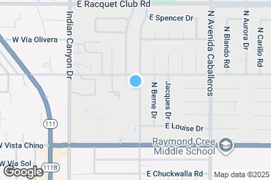 Map image of the property - 2053 N Via Miraleste