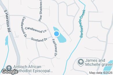 Map image of the property - 4980 Fairforest Dr