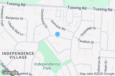 Map image of the property - 6795 Centennial Dr