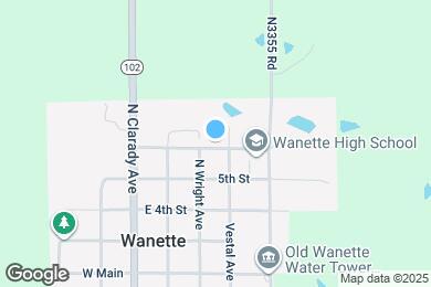 Map image of the property - 316 E 6th St