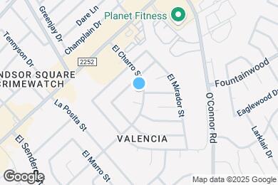 Map image of the property - 13335 El Charro St