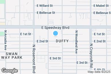 Map image of the property - Royal Palms Apartments