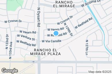 Map image of the property - 13009 W Redfield Rd