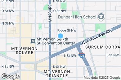 Map image of the property - 454 M St NW