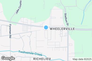 Map image of the property - Dickens Ferry Apartments