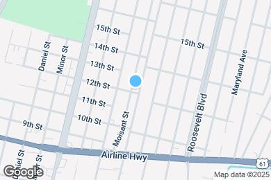 Map image of the property - 1200 Moisant St
