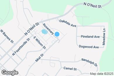 Map image of the property - 106 Rosemary St