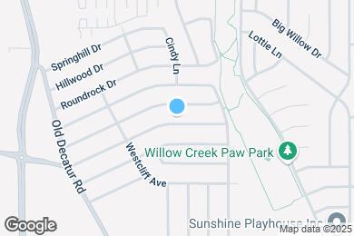 Map image of the property - 1040 W Hills Terrace