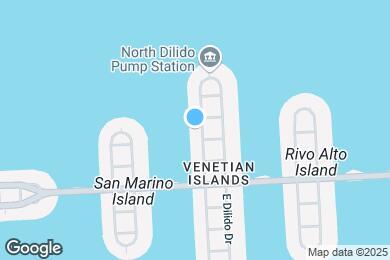 Map image of the property - 610 W Dilido Dr