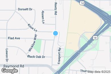 Map image of the property - 1613 Reetz Rd