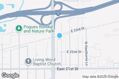 Map image of the property - 2248 N Leland Ave