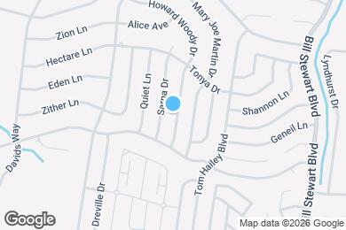 Map image of the property - 168 Howard Woody Dr