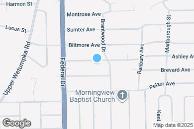 Map image of the property - 2772 Ashley Ave