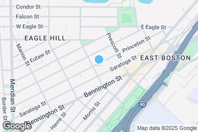 Map image of the property - Furnished Bedroom with Private Bath in East Boston