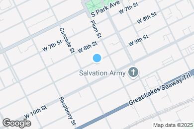 Map image of the property - 933 W 9th St
