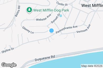 Map image of the property - 2600 Skyline Dr