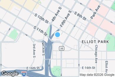 Map image of the property - 500 E Grant St