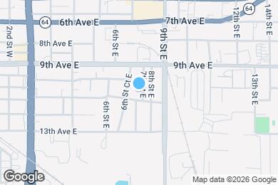 Map image of the property - 1016 7th St E