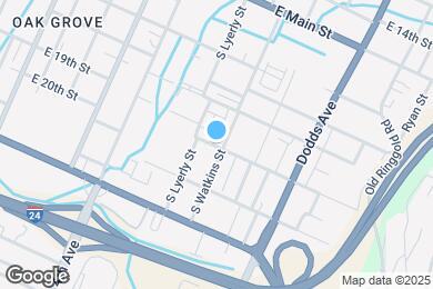 Map image of the property - 2351 E 19th St