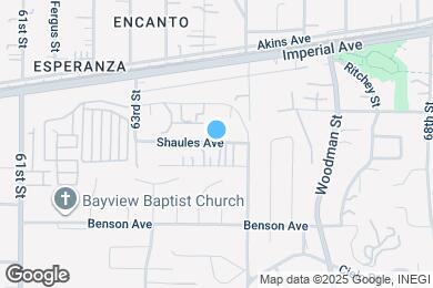 Map image of the property - 6427 Shaules Ave