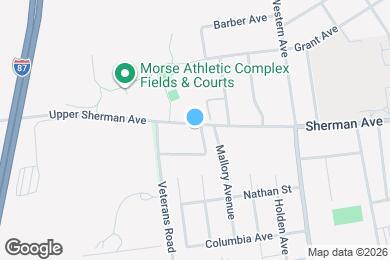 Map image of the property - 212 Upper Sherman Ave