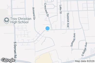 Map image of the property - 1340 Wayne St