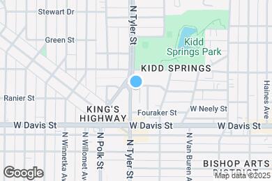 Map image of the property - 648 N Tyler St