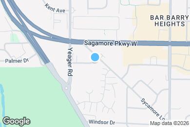 Map image of the property - 1117 Anthrop Dr
