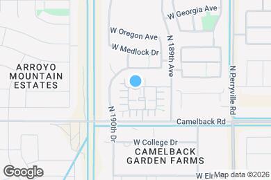 Map image of the property - 18981 W Reade Ave