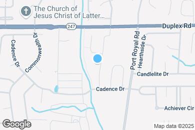 Map image of the property - 2019 Sercy Dr