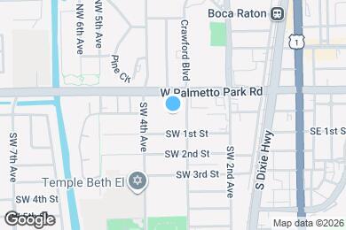 Map image of the property - Heritage at Boca Raton
