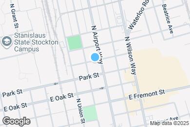 Map image of the property - 1234 E Flora St