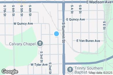 Map image of the property - 909 S 1st St