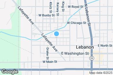 Map image of the property - 724 Powell St