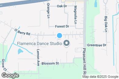 Map image of the property - 3458 O' Berry Rd