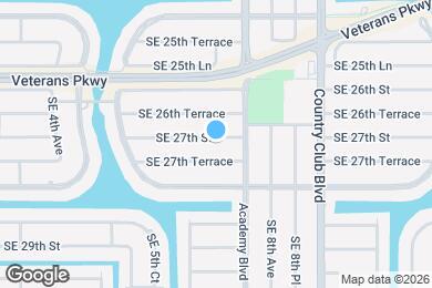 Map image of the property - 616 SE 27th St